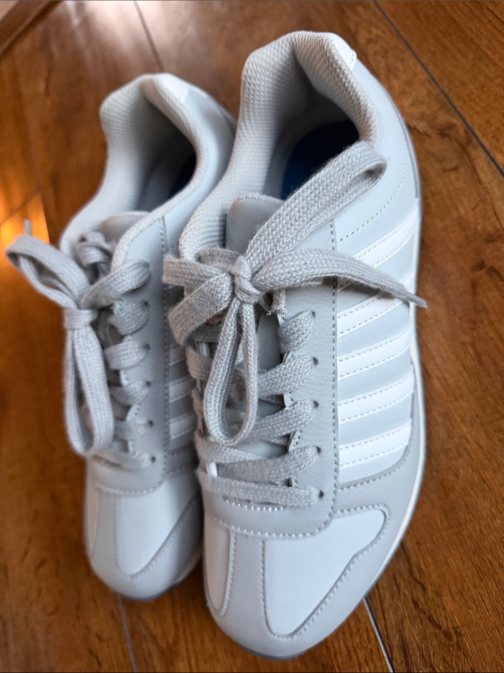 K-Swiss Classic Grey Lace-Up Sneakers